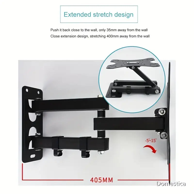 Rack móvil para televisiones de 32" a 55"