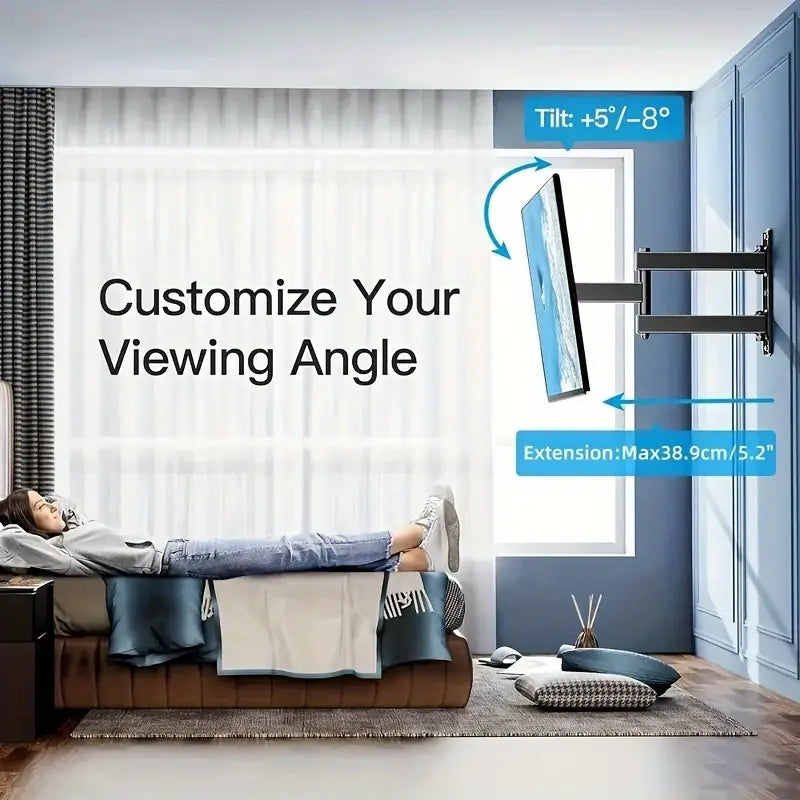 Rack móvil para televisiones de 32" a 55"