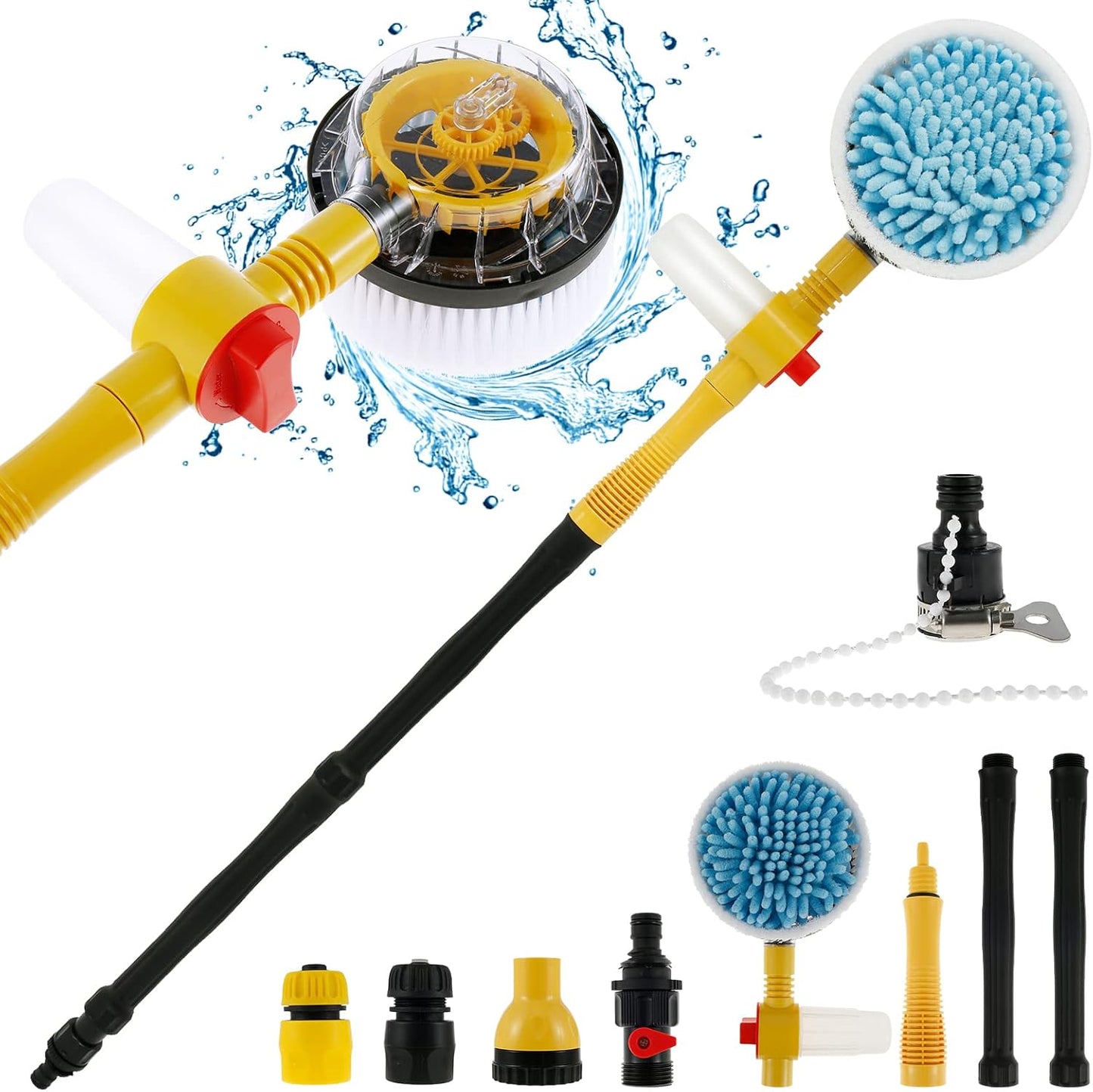 Kit de cepillos de lavado de autos