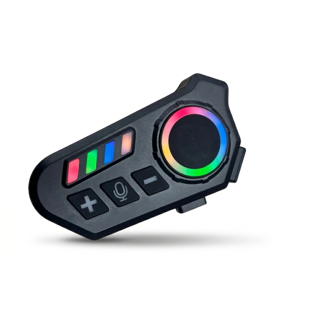 Combo intercomunicador + luces led
