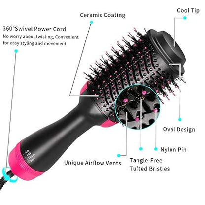 Cepillo Secador de Pelo y Volumizador
