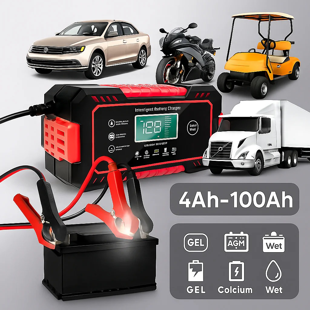 Cargador de Batería de Carro