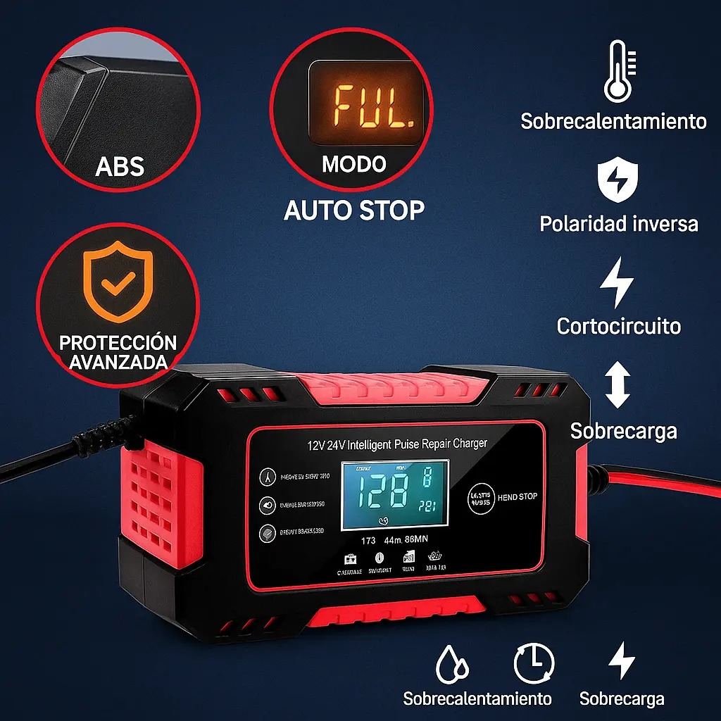 Cargador de Batería de Carro